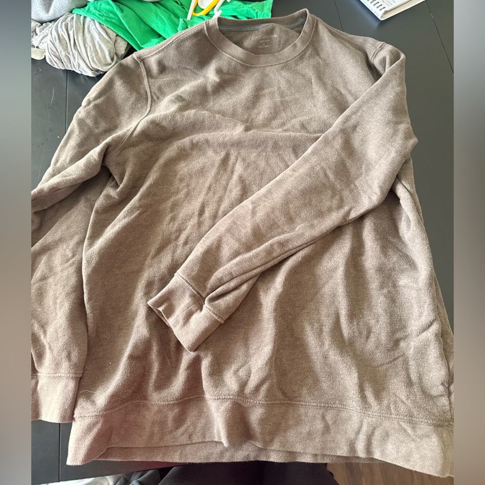 Brown Crewneck Sweatshirt